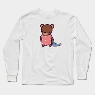 Sleepy Bear Cub Long Sleeve T-Shirt